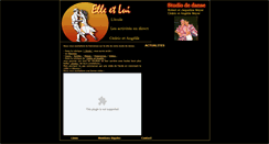 Desktop Screenshot of elle-et-lui-danse.eu