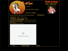 Tablet Screenshot of elle-et-lui-danse.eu